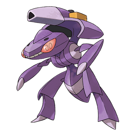 Genesect, official artwork
