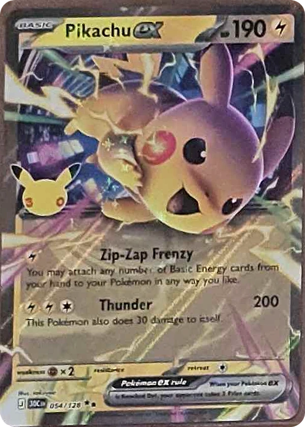 Pikachu ex 054/128